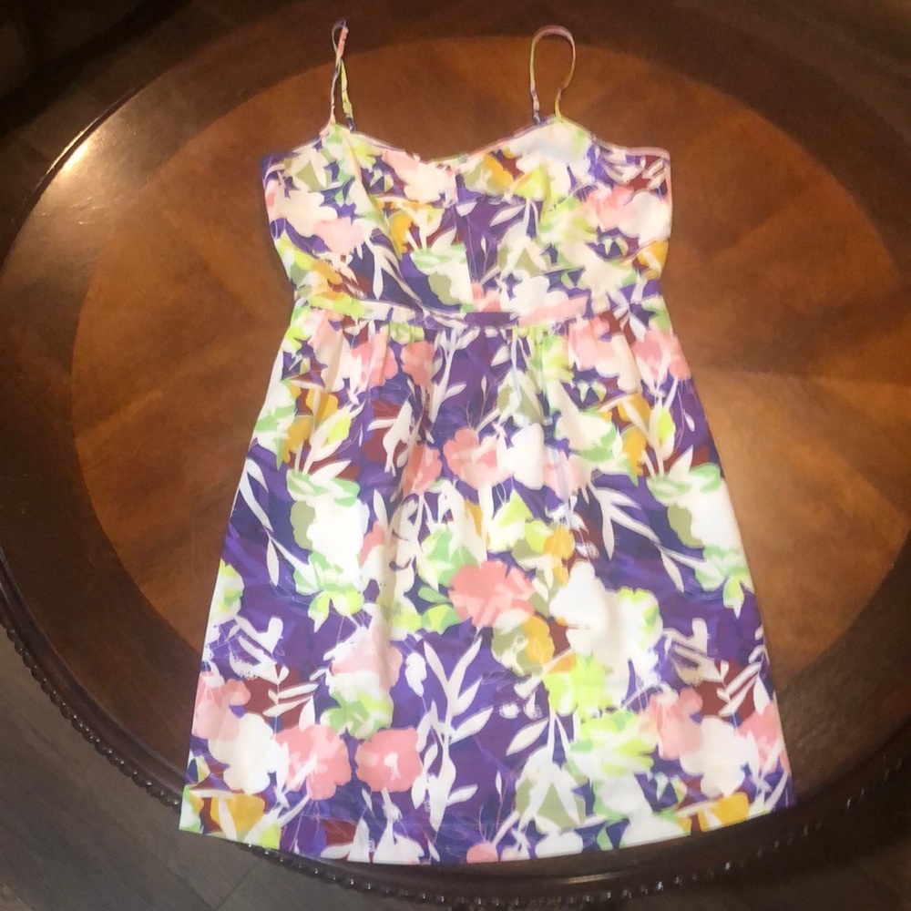 J.Crew Seaside Floral Cami Dress Size 6